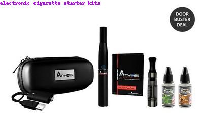 electronic cigarette starter kits
